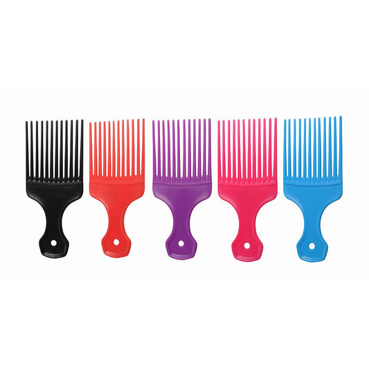 Salon Smart Afro Comb Assorted Colours