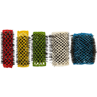 Swiss Hair Roller Yellow 20mm 6Pk