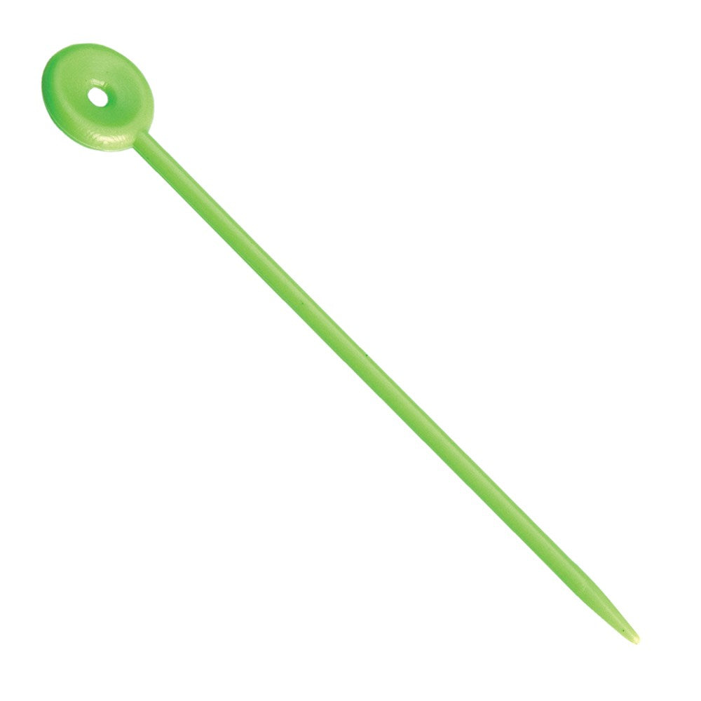 999 Premium Medium Plastic Roller Pins Green 100Pc