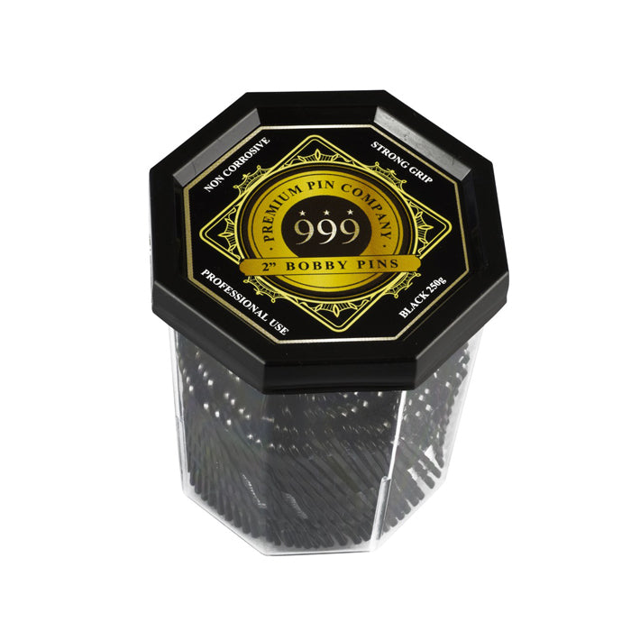 999 Premium Bobby Pins 2" Black 250g