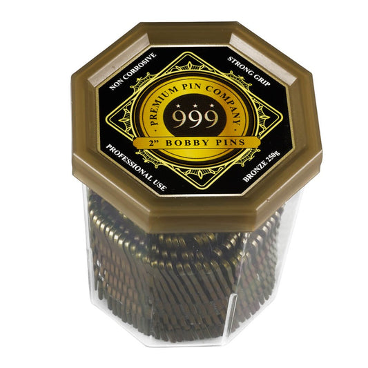 999 Premium Bobby Pins 2" Bronze 250g