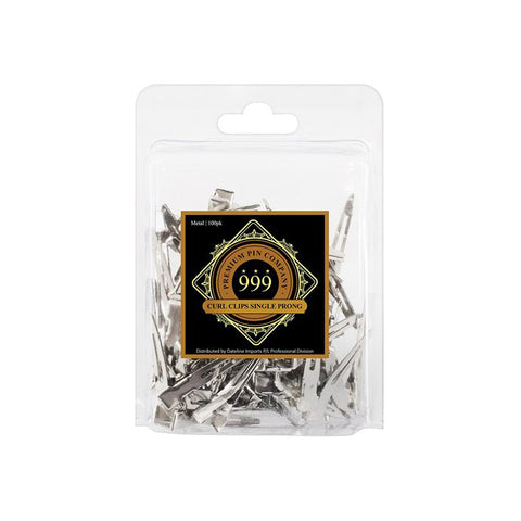 999 Premium Pin Company Single Curl Clip 501 100Pcs