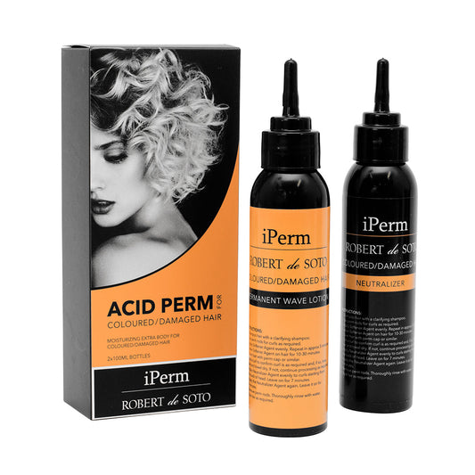 DeSoto iPerm Acid Perm Coloured/Damaged Hair 100ml