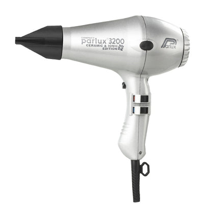 Parlux 3200 Ceramic & Ionic Dryer 1900W Metallic Silver