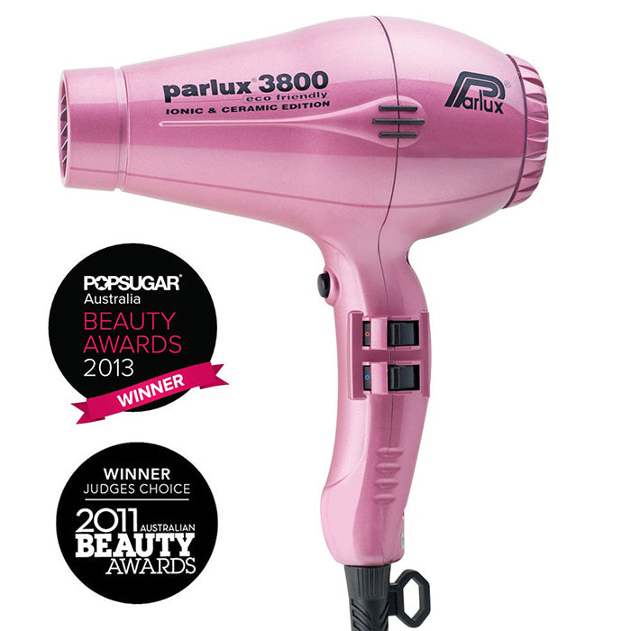 Parlux 3800 Ceramic & Ionic Dryer 2100W Pink