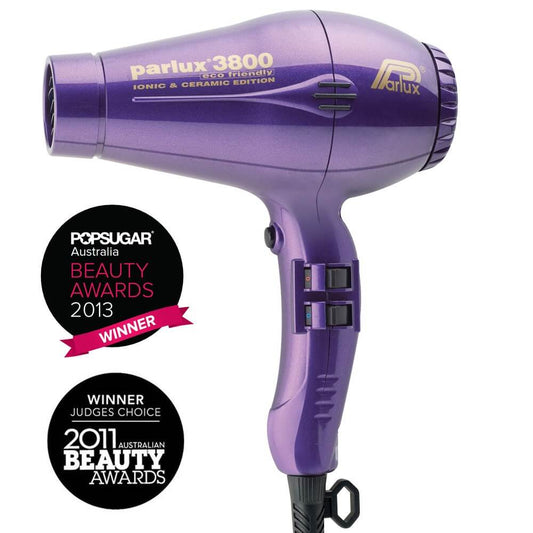 Parlux 3800 Ceramic & Ionic Dryer 2100W Purple