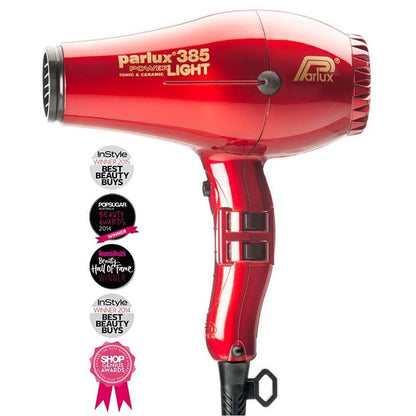 Parlux 385 Powerlight Dryer 2150W Red