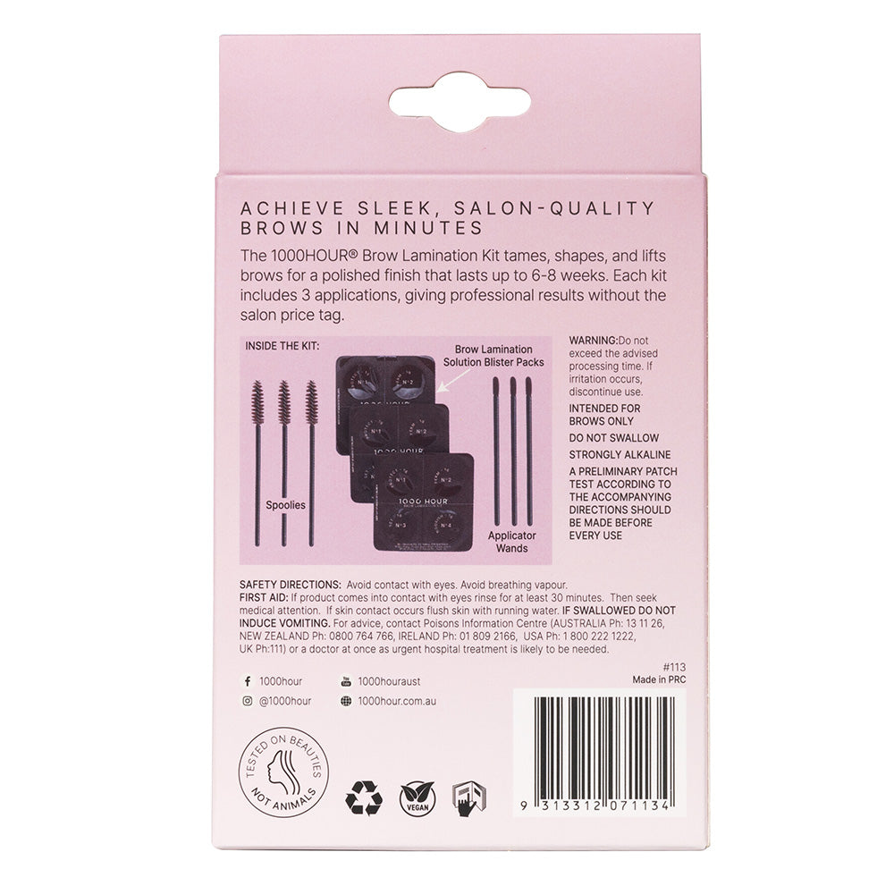 1000HOUR Brow Lamination Kit