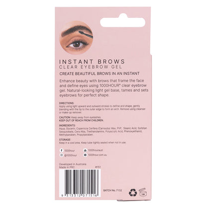 1000HOUR Instant Brows Mascara - Clear