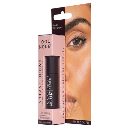 1000HOUR Instant Brows Mascara - Black/Dark Brown