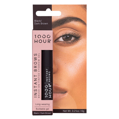 1000HOUR Instant Brows Mascara - Black/Dark Brown