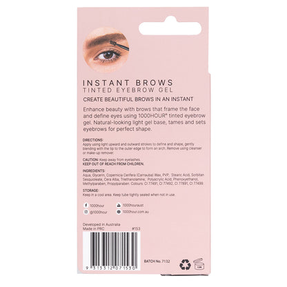 1000HOUR Instant Brows Mascara - Medium Brown