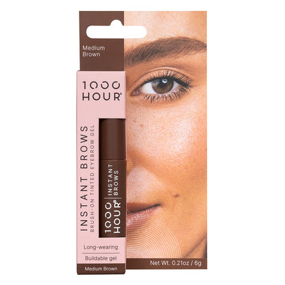 1000HOUR Instant Brows Mascara - Medium Brown