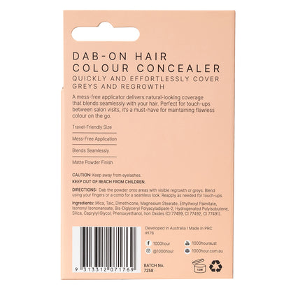 1000HOUR Dab-On Hair Colour Concealer - Light Brown / Honey 1g
