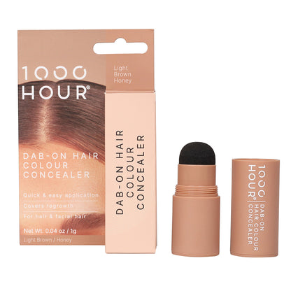 1000HOUR Dab-On Hair Colour Concealer - Light Brown / Honey 1g