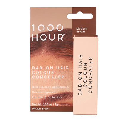 1000HOUR Dab-On Hair Colour Concealer - Medium Brown 1g