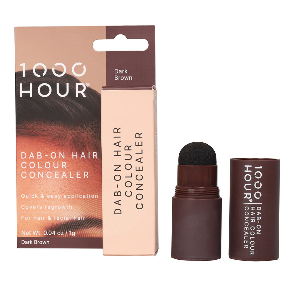 1000HOUR Dab-On Hair Colour Concealer - Dark Brown 1g