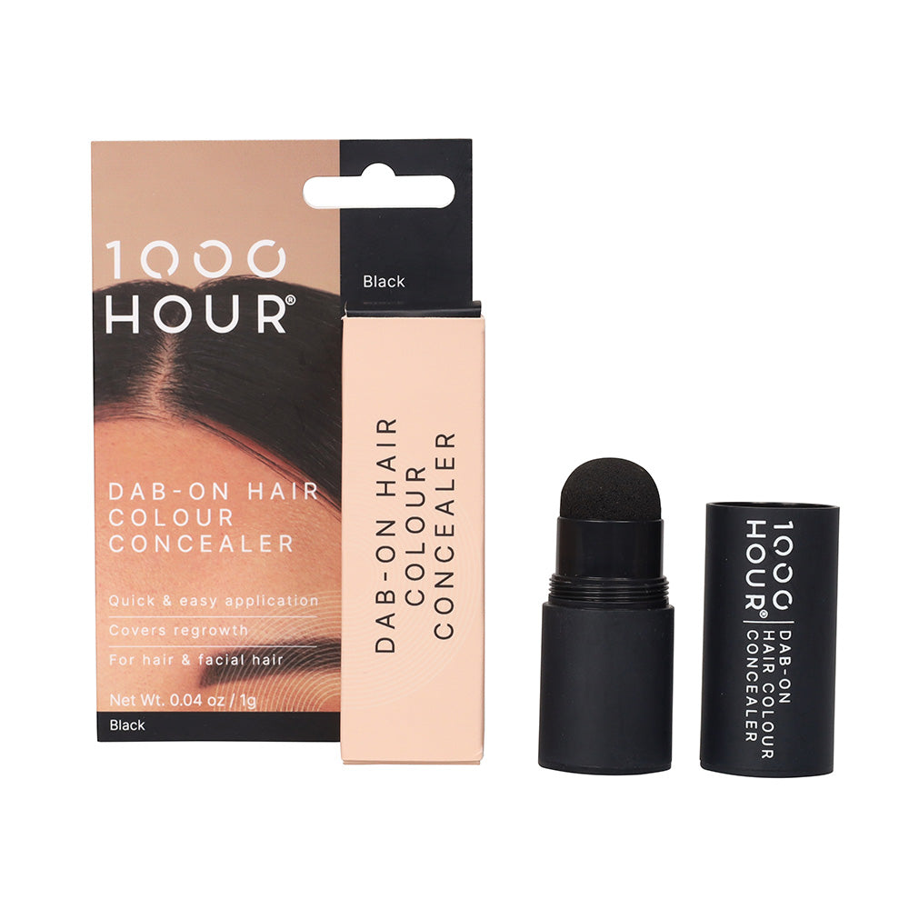 1000HOUR Dab-On Hair Colour Concealer - Black 1g