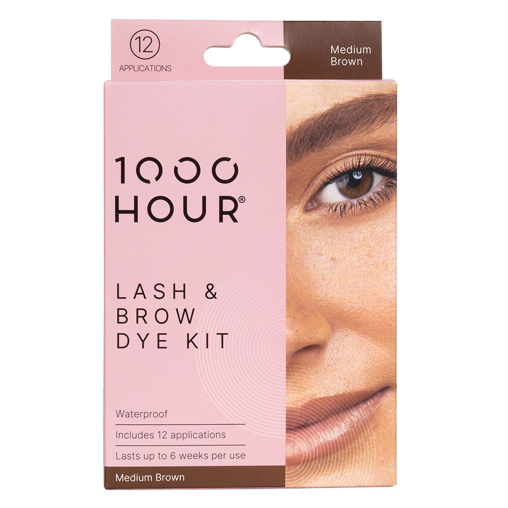 1000HOUR Lash & Brow Dye Kit - Medium Brown