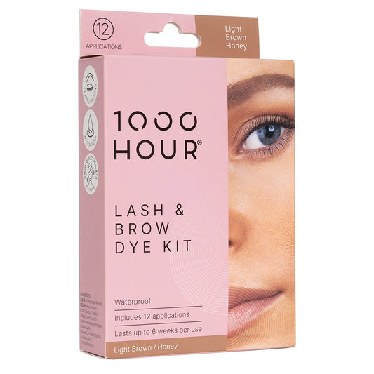 1000HOUR Lash & Brow Dye Kit - Light Brown/Honey