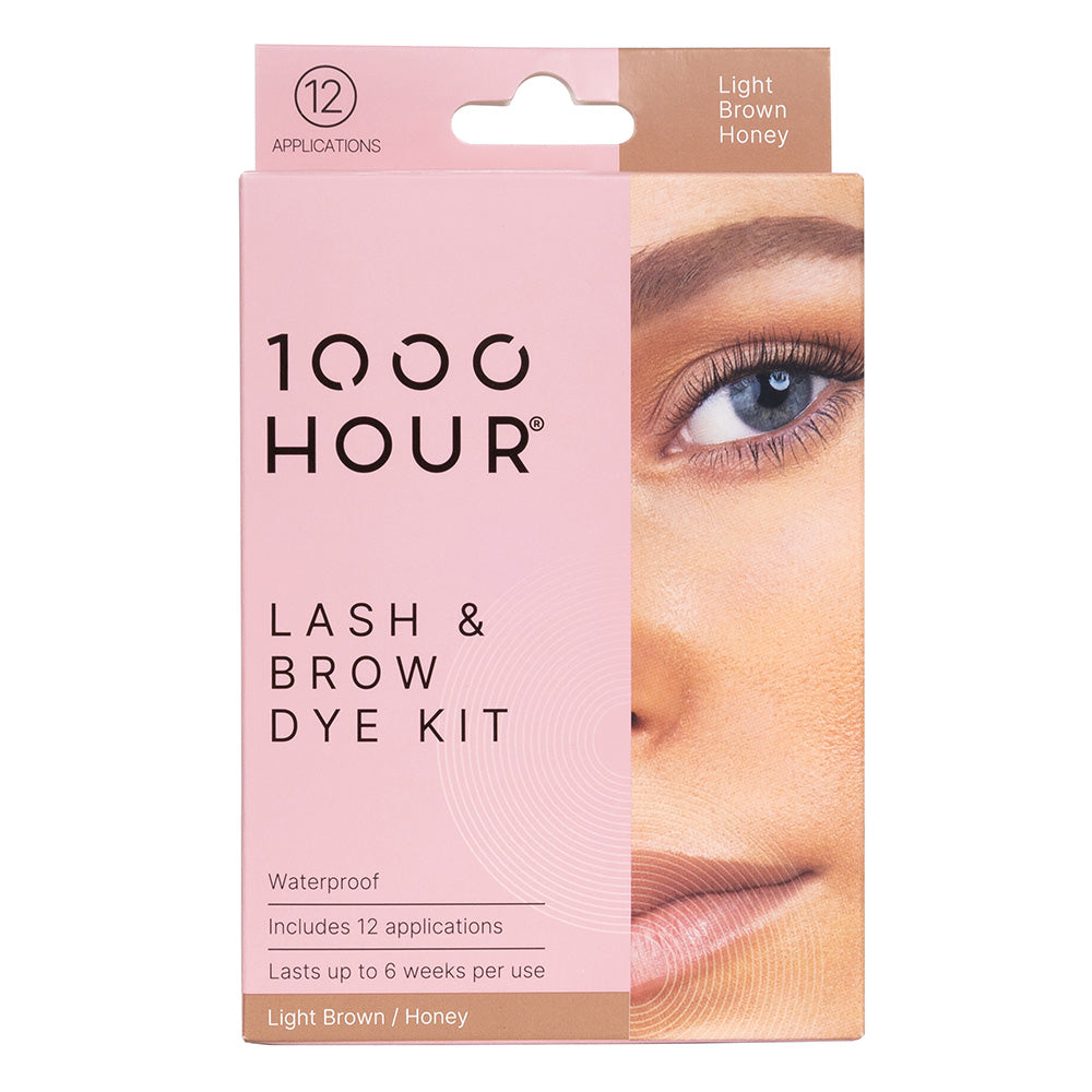 1000HOUR Lash & Brow Dye Kit - Light Brown/Honey