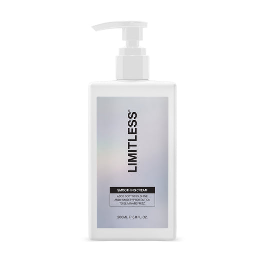 Limitless Hair Smoothing Cream front of bottle