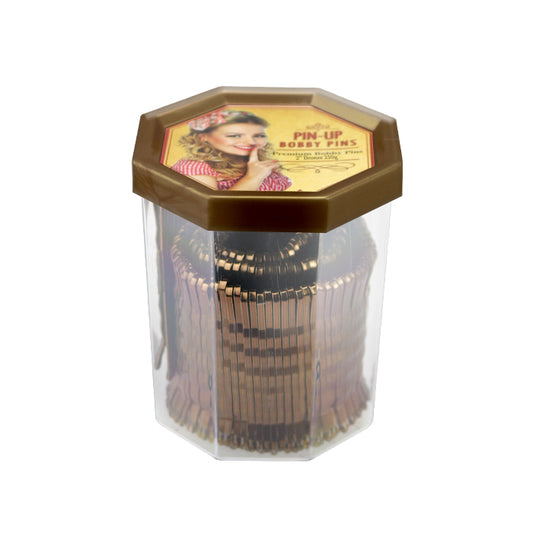 Pin-Up Premium Bobby Pins 2" Bronze 250g