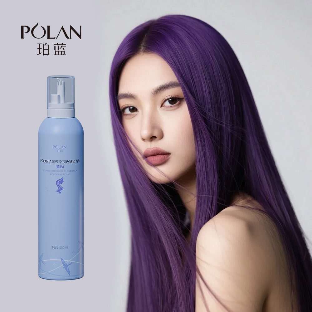 Polan Cloud Lock Colour Mousse Purple 250g