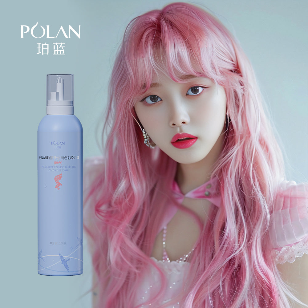 Polan Cloud Lock Colour Mousse Pink 250g