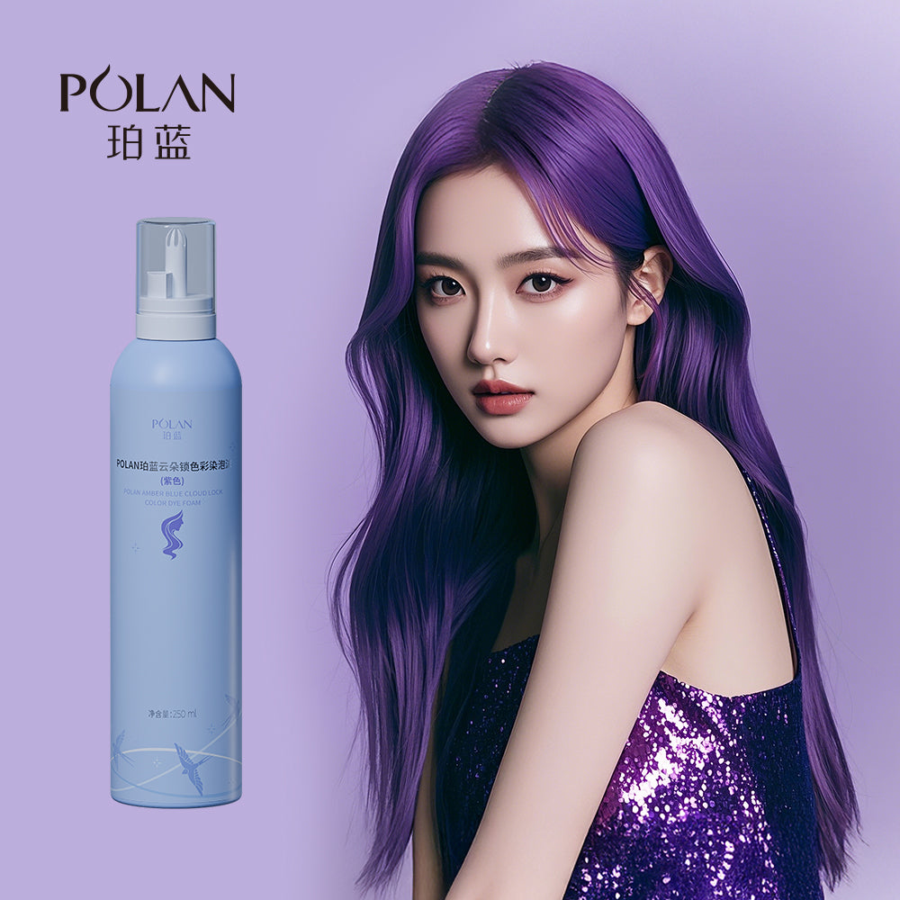 Polan Cloud Lock Colour Mousse Purple 250g