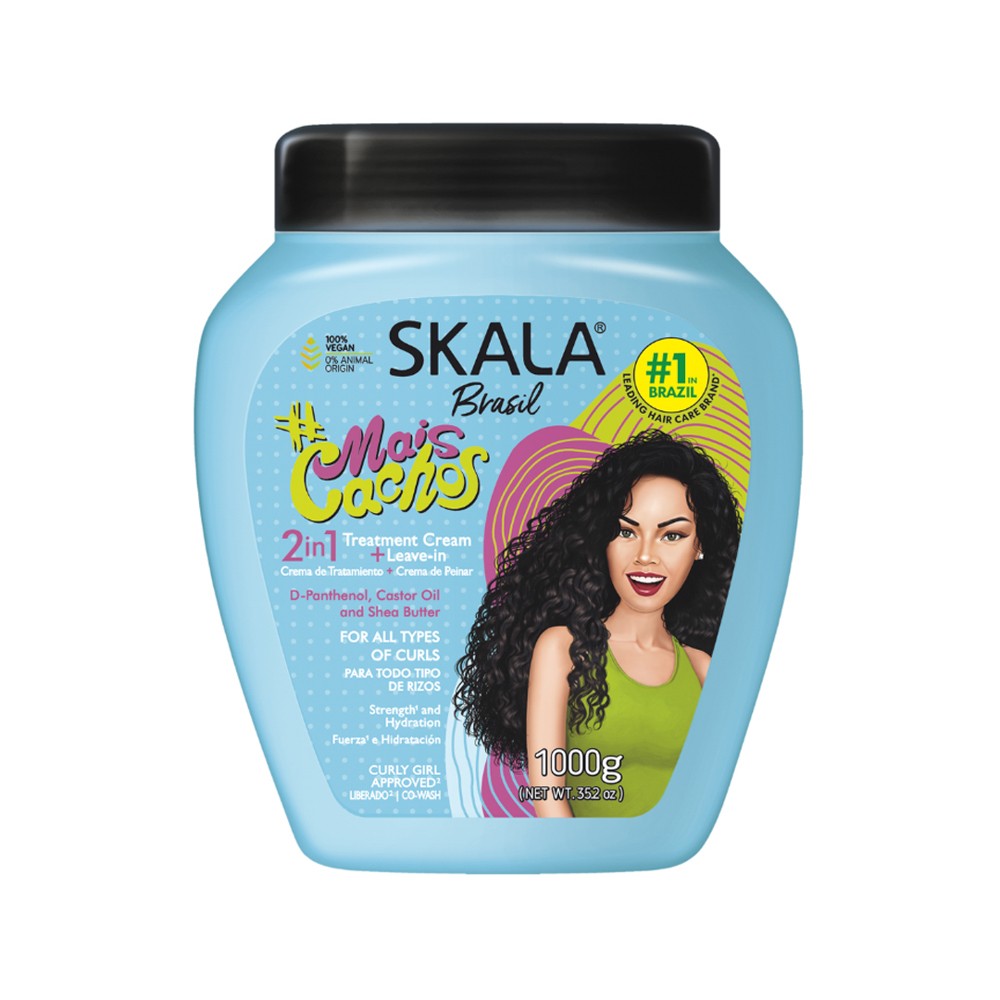 Skala Mais Cachos Perfect Curls 2 in 1 Hair Treatment Conditioning Cream 1000g