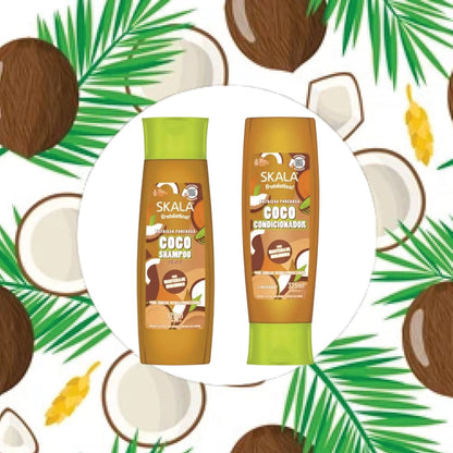 Skala Frutastica Coconut Shampoo & Conditioner Kit 325ml