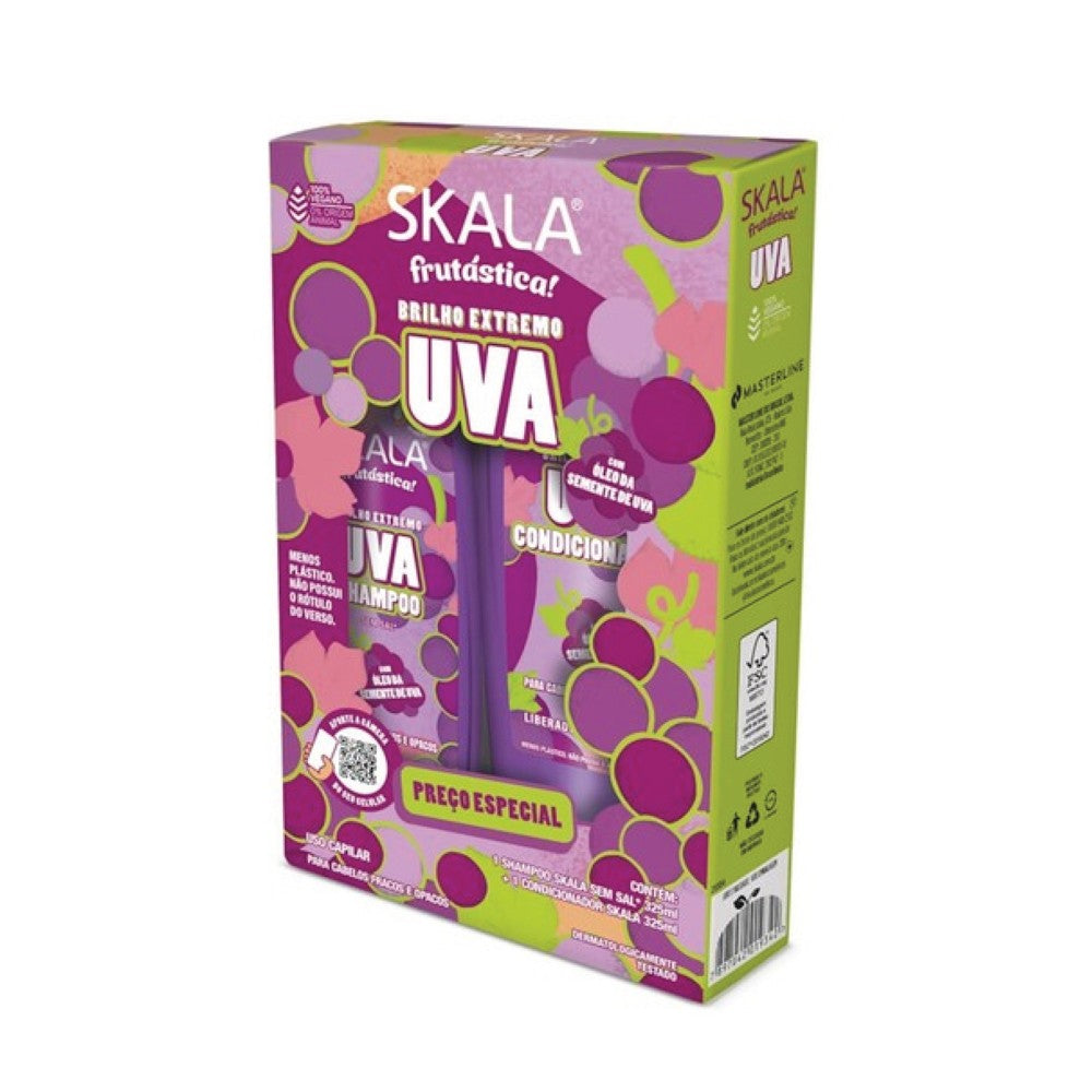 Skala Frutastica Grape Shampoo & Conditioner Kit 325ml