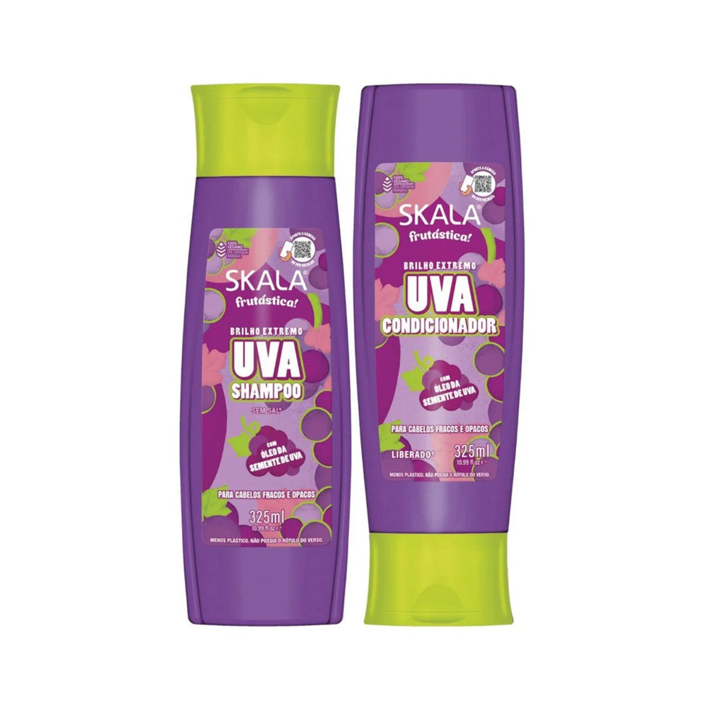 Skala Frutastica Grape Shampoo & Conditioner Kit 325ml