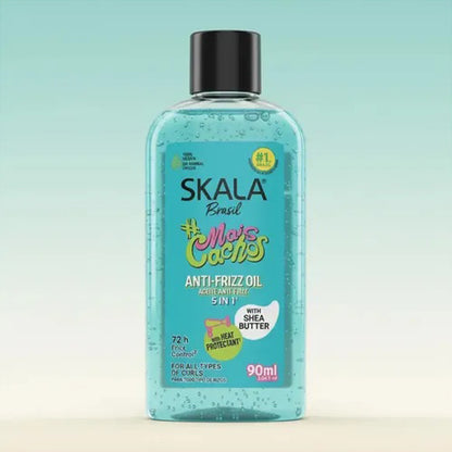 Skala Mais Cachos 72hr Anti Frizz 5 in 1 Hair Oil with Heat Protectant 90ml