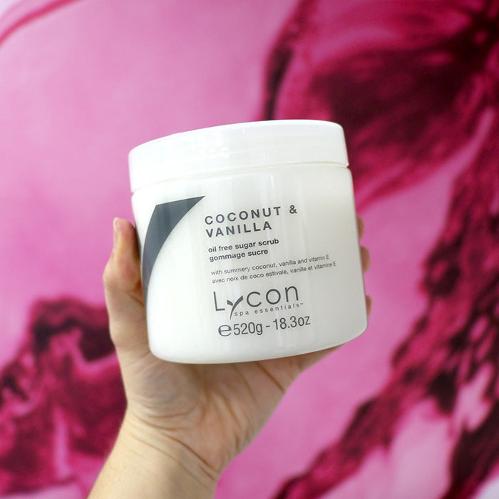 Lycon Sugar Scrub Coconut & Vanilla 520g