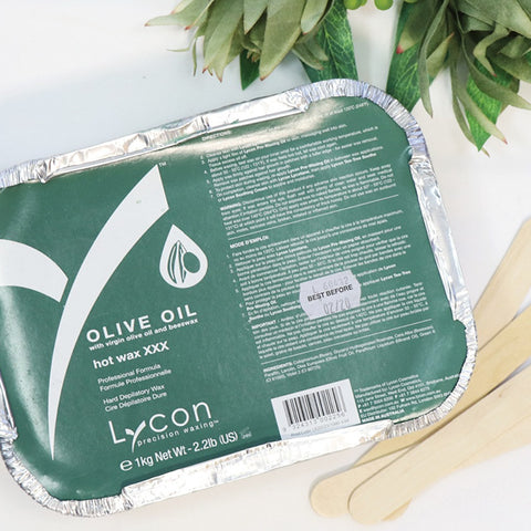 Lycon Hot Wax Olive Oil 1Kg