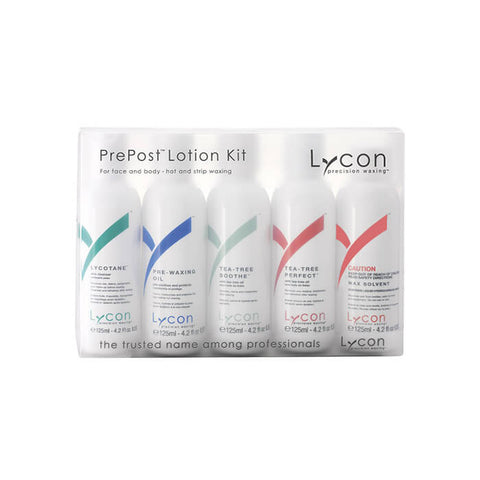 Lycon Pre & Post Lotion Kit 5x125ml