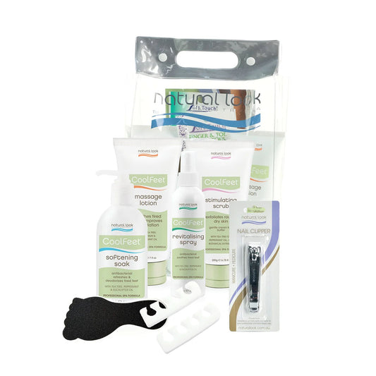 Natural Look Cool Feet Pedicure Retail Kit