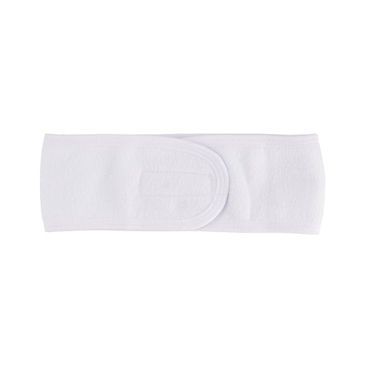 Facial Spa Reusable Headband White 1Pc