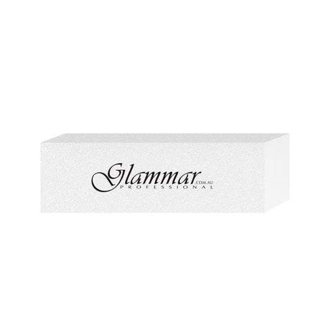 Glammar Nail File Block White 5Pk
