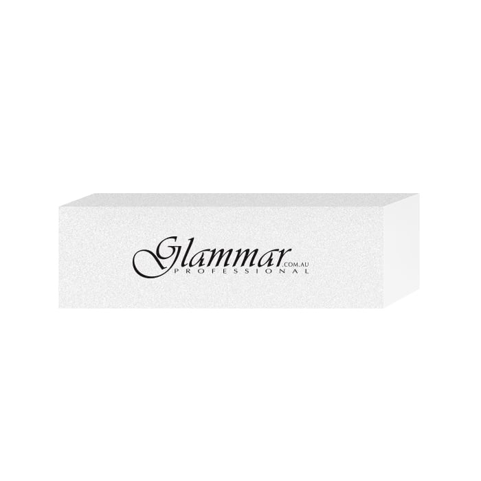 Glammar Nail File Block White 5Pk