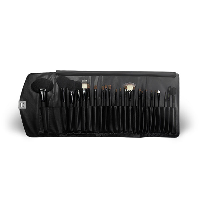 Makeup Brush Set 24Pcs Black