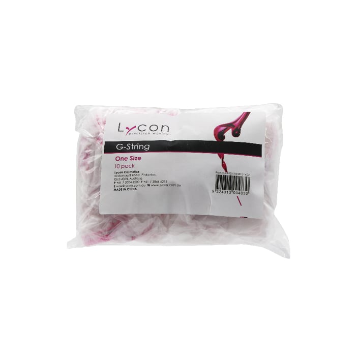 Lycon Disposable G-String 10Pk