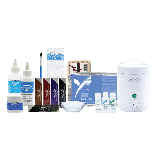 Lycon Eyebrow Precision Wax and Tint Kit