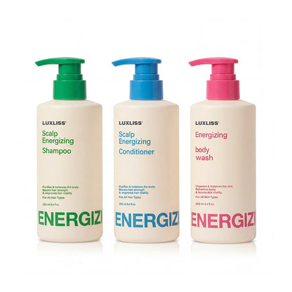 Luxliss Energizing Trio Pack 250ml