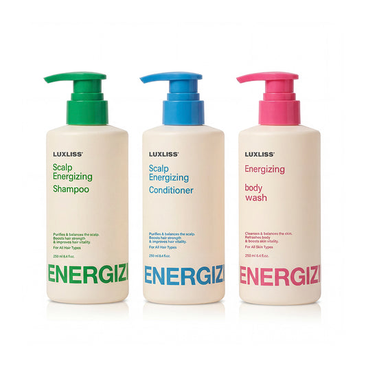 Luxliss Energizing Trio Pack 250ml