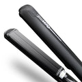 Close up of plates of the H2D Hair Straightener - Linear II (Black)