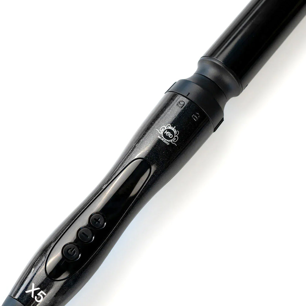 H2D x5 Professional Curling Wand Black