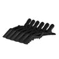 Glammar Crocodile Clips Black 6Pk